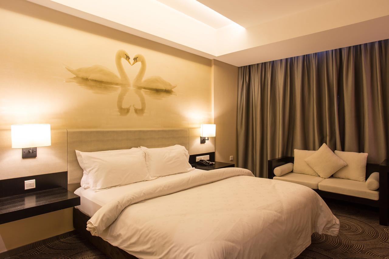 Metropolo, Hefei, Wanda Plaza, Swan Lake Dış mekan fotoğraf